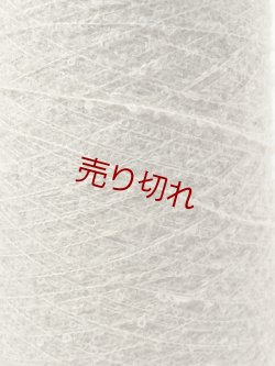 画像2: ☆変わり糸『ウール混リング糸』ライトベージュ1個280g☆