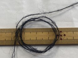 画像3: Y特価☆『モヘア混タムタム糸2本ヨセ糸1/44×2』黒1個500g☆