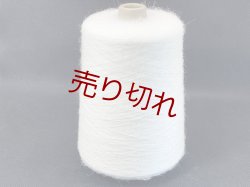 画像1: Y特価☆『モヘア混タムタム糸2本ヨセ糸1/44×2』アイボリーホワイト1個480g☆