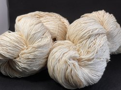 画像1: Y特価☆高級綿『マハバーラコットン１００％糸かせ糸30/2×6』生成り2かせ480g☆