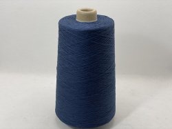 画像1: Y☆引き揃え糸『綿コットン100％2本ヨセ糸20/1×2』紺1個300g☆