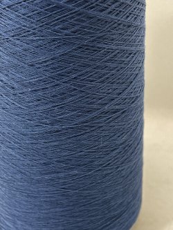 画像2: Y☆引き揃え糸『綿コットン100％2本ヨセ糸20/1×2』紺1個250g☆