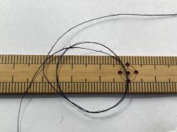 画像3: Y☆極細『綿麻糸』紺1個500g☆