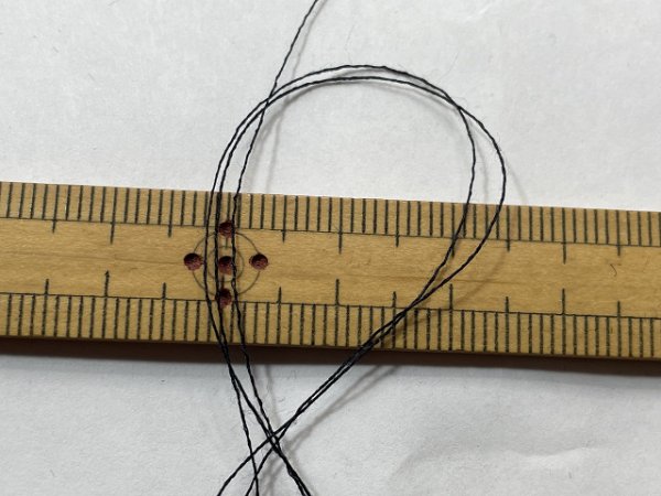 画像3: 特価☆極細『レーヨンシルク糸1/54』濃紺2個500g☆ (3)