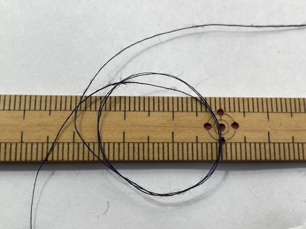 画像3: Y☆極細『綿麻糸』紺1個500g☆ (3)