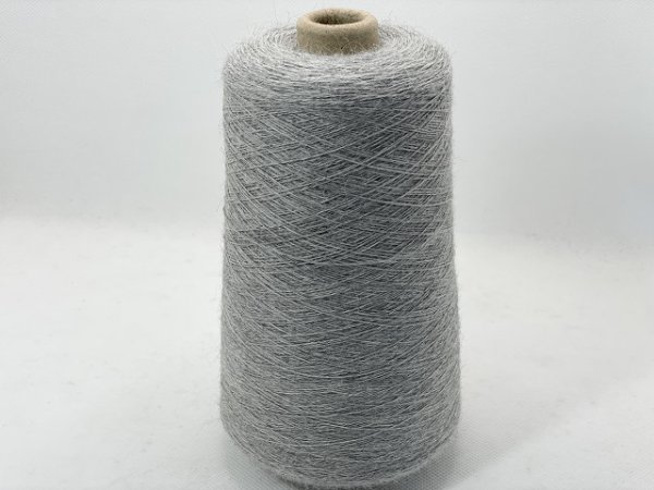 画像1: ☆定番『ウール混２本撚糸2/48』グレーミックス1個300g☆ (1)