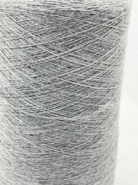 画像2: ☆定番『ウール混２本撚糸2/48』グレーミックス1個300g☆ (2)