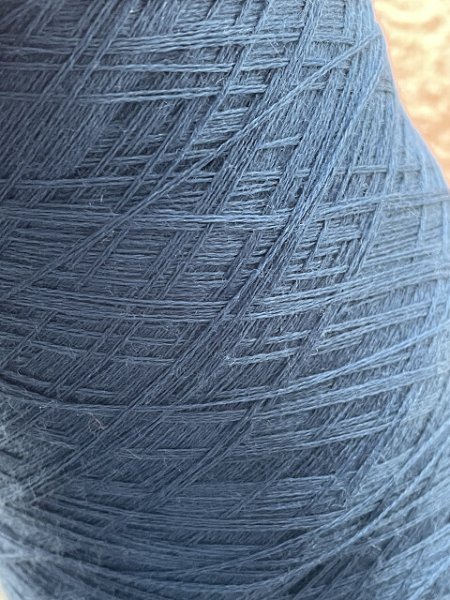 画像2: Y特価☆最高級『メリノオプティオウール100％糸2/52×2』アトランティックブルー1個300g☆ (2)