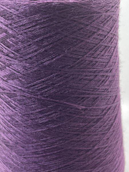 画像2: Y特価☆最高級『メリノオプティモウール100％糸2/52×2』パンジーパープル1個300g☆ (2)