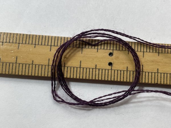 画像3: Y特価☆最高級『メリノオプティモウール100％糸2/52×2』パンジーパープル1個300g☆ (3)