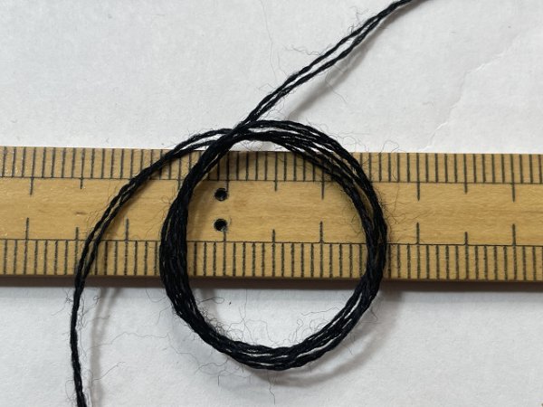 画像3: Y特価☆最高級『メリノオプティモウール100％糸2/52×2』黒1個300g☆ (3)